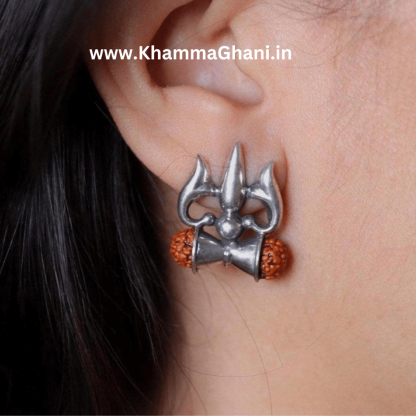 Trishul Ear Stud